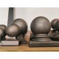 Cast Iron Solid Ball or hollow ball for Wrought iron fence or Balcony Railing Top Decoration